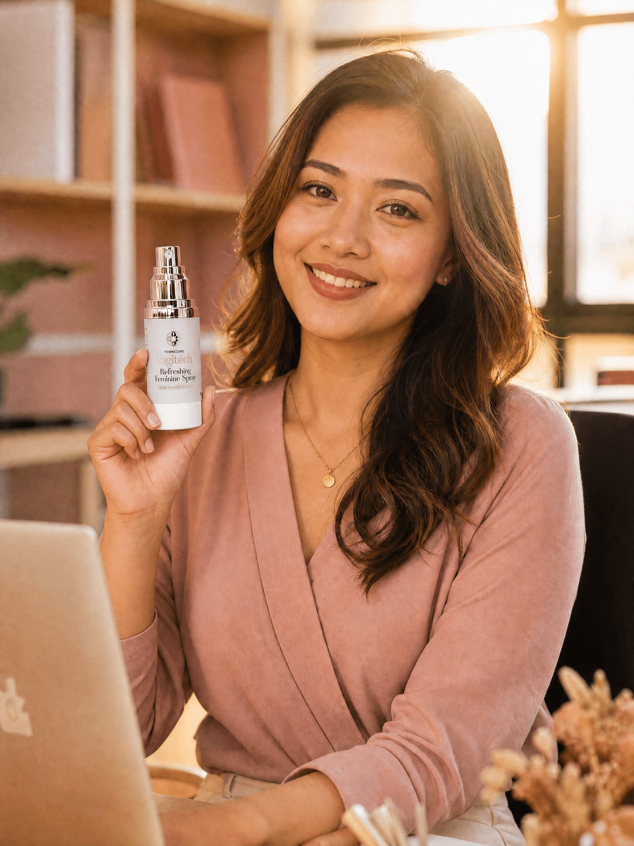 Vagitech Refreshing Feminine Spray bottle